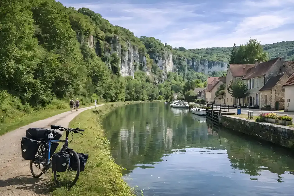 Vélo et canaux dans l’Yonne